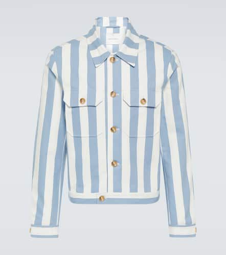 Striped cotton jacket - King & Tuckfield - Modalova