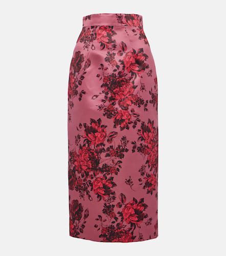 Lorinda floral taffeta pencil skirt - Emilia Wickstead - Modalova
