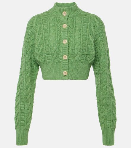 Cropped-Cardigan Aleph aus Wolle - Emilia Wickstead - Modalova