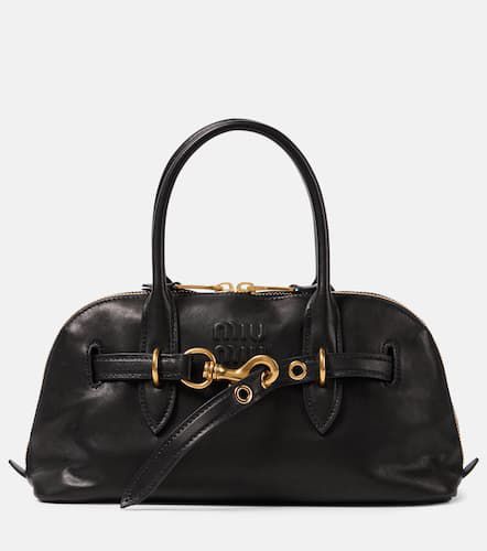 Miu Miu Aventure leather tote bag - Miu Miu - Modalova