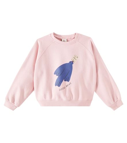 Bird printed cotton sweatshirt - Jellymallow - Modalova