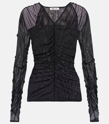 Top Eli aus Mesh - Diane von Furstenberg - Modalova