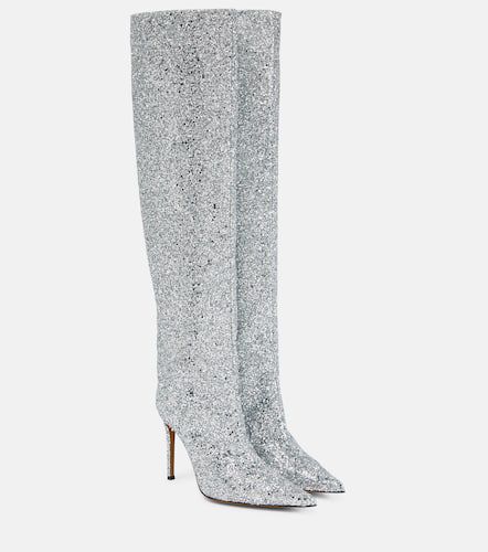 Clem knee-high glitter boots - Alexandre Vauthier - Modalova