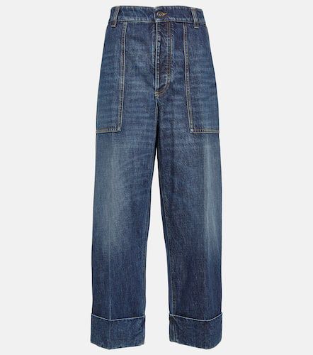 High-rise wide-leg jeans - Bottega Veneta - Modalova