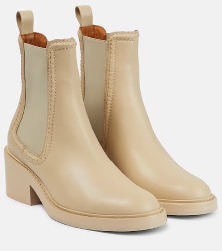 Chloé Botas chelsea Mallo de piel - Chloe - Modalova