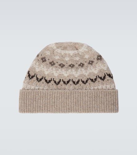 Berretto Alpe Pile Fair Isle in cashmere - Loro Piana - Modalova