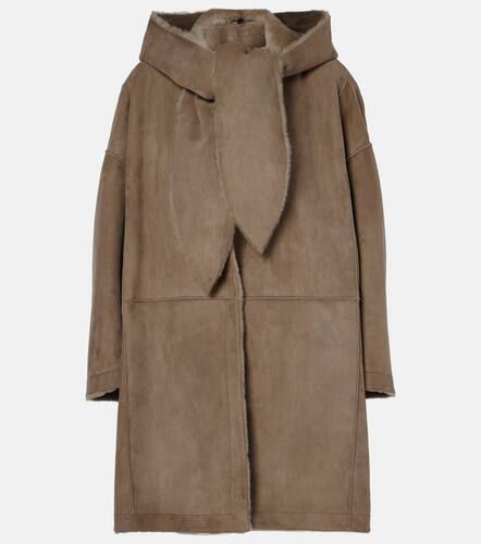 Parnasse shearling-lined suede coat - The Row - Modalova