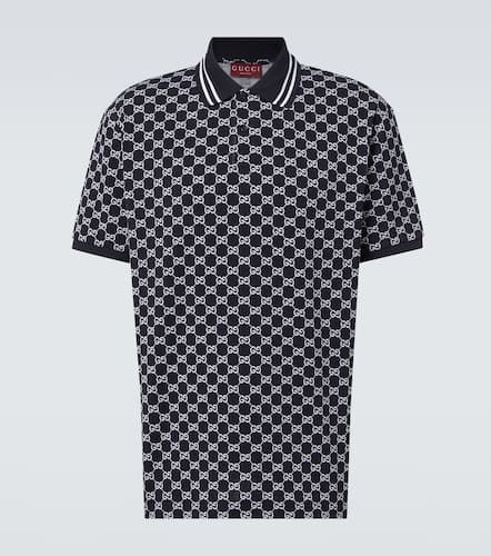 Gucci Polo in jacquard di cotone GG - Gucci - Modalova