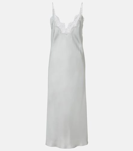 Róhe Vestido lencero de seda con encaje - Rohe - Modalova