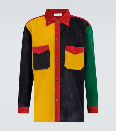 Camisa Notting Hill de patchwork - Wales Bonner - Modalova