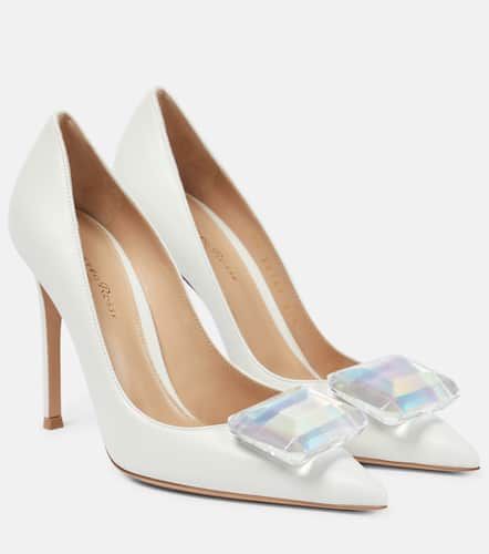 Salones Jaipur 105 de piel adornados - Gianvito Rossi - Modalova