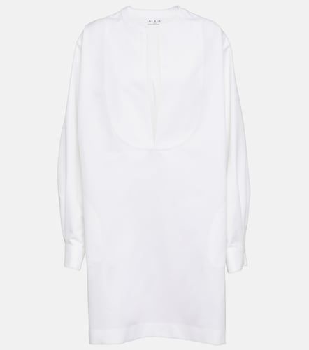 Alaia Cotton poplin minidress - Alaia - Modalova