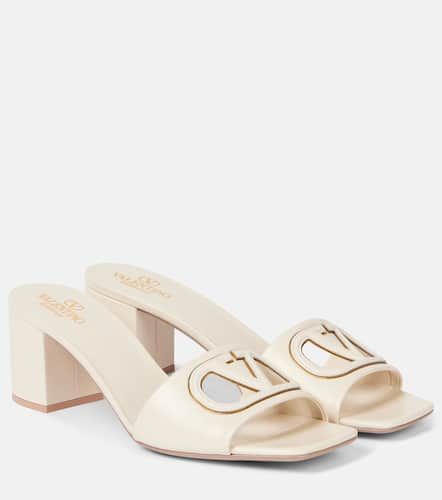VLogo leather mules - Valentino Garavani - Modalova