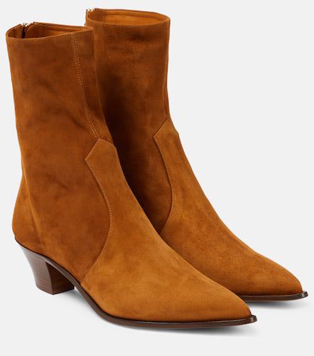 Brunswick suede ankle boots - Aquazzura - Modalova