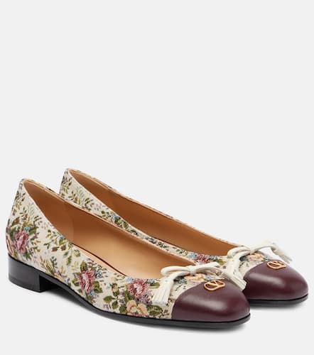 Ballerine Valet du Roi in jacquard - Valentino Garavani - Modalova