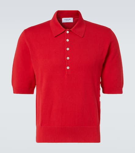 Thom Browne 4-Bar cotton polo shirt - Thom Browne - Modalova