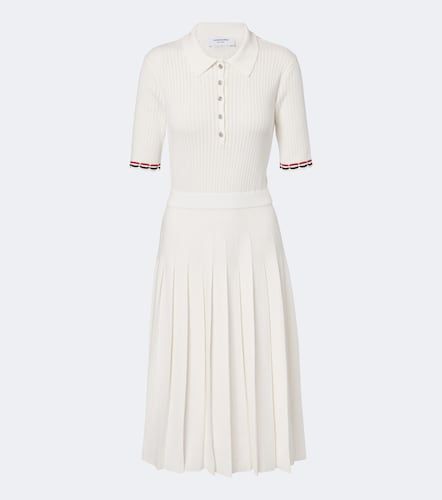 Abito polo in cotone a coste - Thom Browne - Modalova