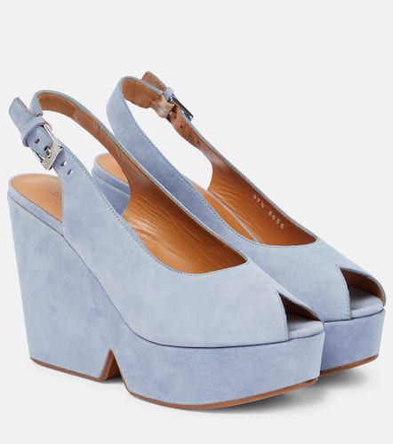 Dylan 110 suede platform sandals - Clergerie - Modalova