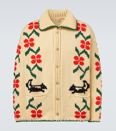 Pirate Ship virgin wool cardigan - Bode - Modalova