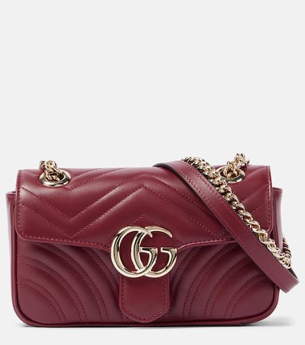 Bolso al hombro GG Marmont Mini de piel - Gucci - Modalova