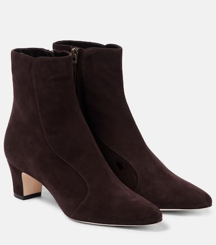 Ankle Boots Myconia 50 aus Veloursleder - Manolo Blahnik - Modalova