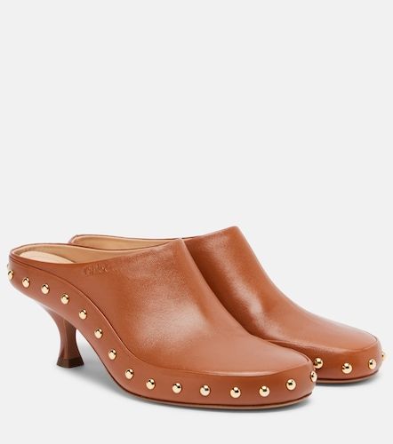Chloe Studded leather clogs - Chloe - Modalova