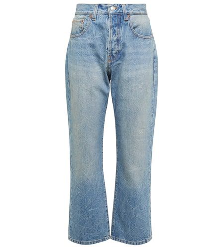 Jeans cropped de tiro alto - Victoria Beckham - Modalova