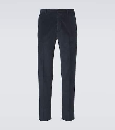 Cotton corduroy straight pants - Loro Piana - Modalova