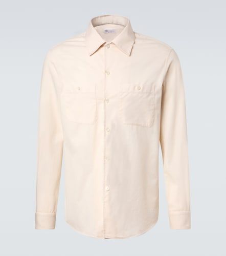Camicia in cotone - Brunello Cucinelli - Modalova