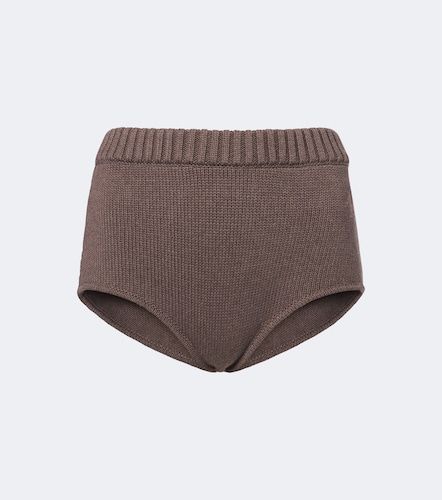 Shorts in cotone a coste - Magda Butrym - Modalova