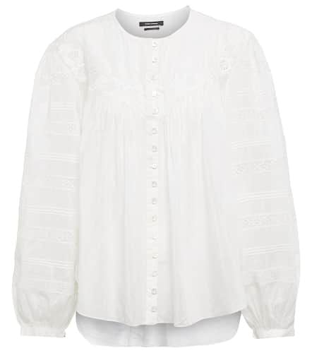 Camicia Gregoria in cotone e seta - Isabel Marant - Modalova