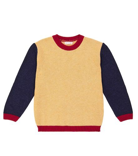 Ancla colorblocked wool-blend sweater - La Coqueta - Modalova