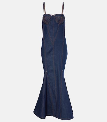 Jean Paul Gaultier Denim maxi dress - Jean Paul Gaultier - Modalova