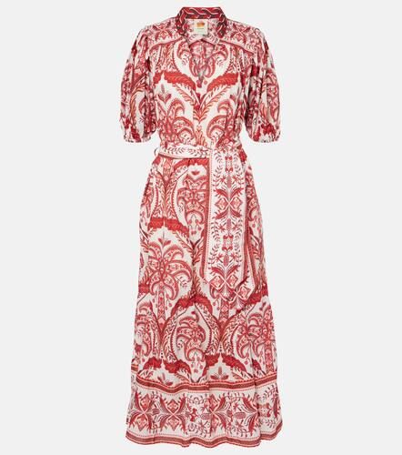 Tropical Cameo paisley cotton maxi dress - Farm Rio - Modalova