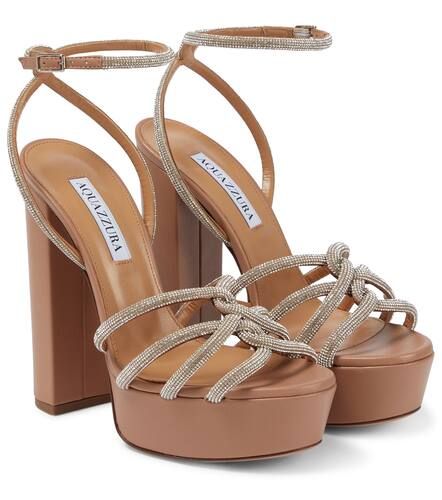 Moondust Plateau 140 platform sandals - Aquazzura - Modalova