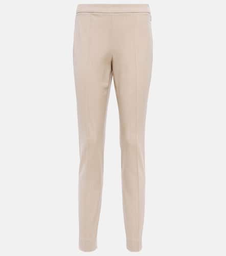 Mirel mid-rise slim wool-blend pants - Loro Piana - Modalova