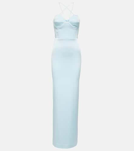 Conley satin crÃªpe maxi dress - Alex Perry - Modalova