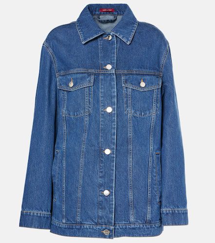 Gucci Camicia in denim con logo - Gucci - Modalova