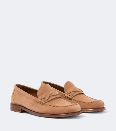 Suede penny loafers - Brunello Cucinelli - Modalova