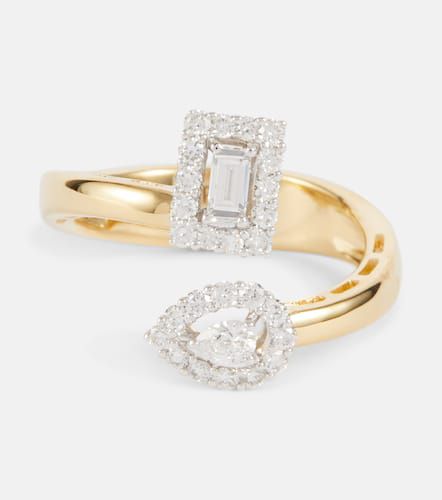 Ring aus 18kt Gelbgold mit Diamanten - Yeprem - Modalova