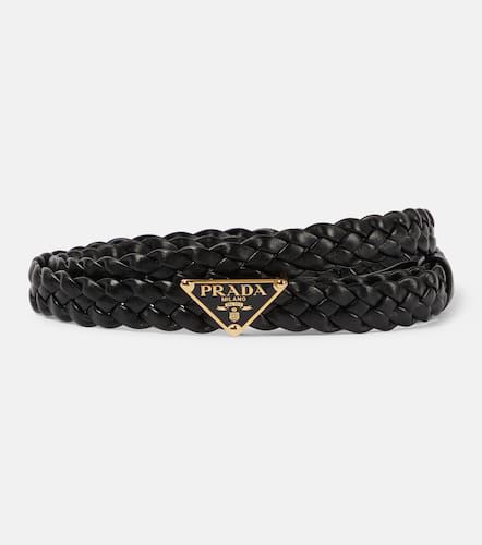 Prada Braided leather belt - Prada - Modalova