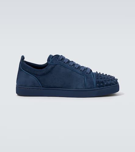 Sneakers Louis Junior Spikes aus Veloursleder - Christian Louboutin - Modalova