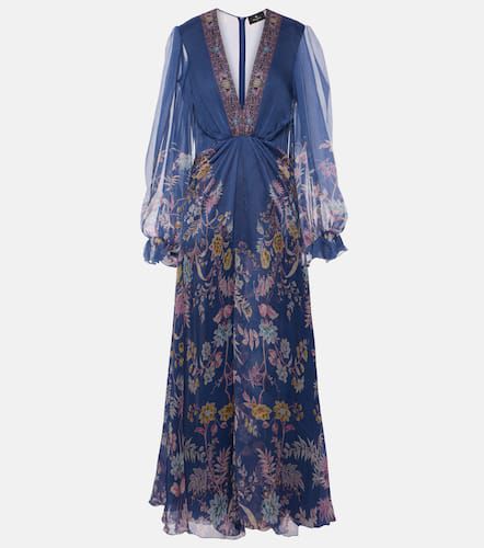 Etro Bedruckte Robe aus Seide - Etro - Modalova