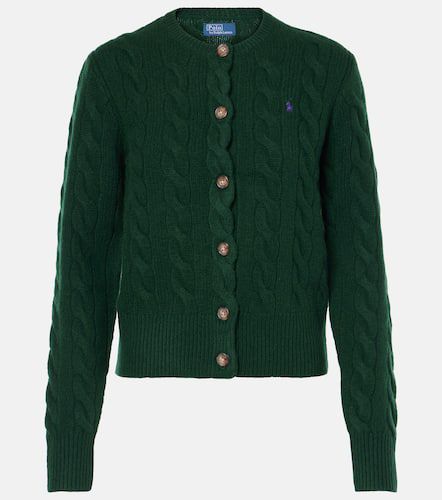 Cable-knit wool and cashmere cardigan - Polo Ralph Lauren - Modalova