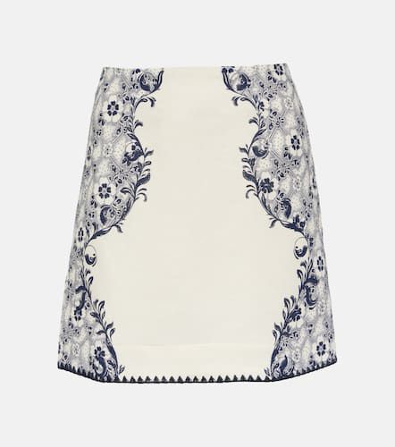 AlÃ©mais Airlie linen and cotton miniskirt - Alemais - Modalova