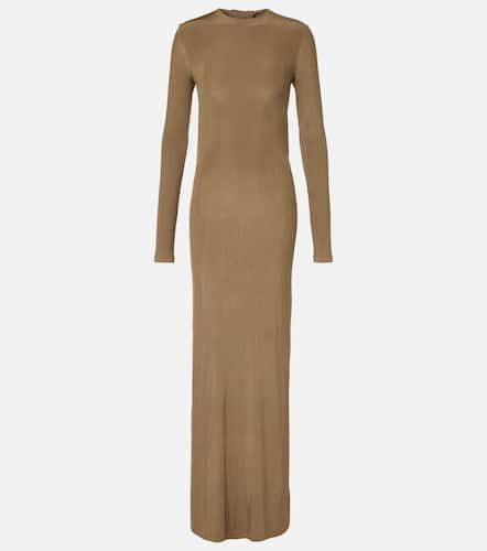 Saint Laurent Maxikleid aus Jersey - Saint Laurent - Modalova