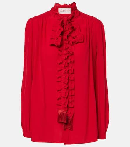 Silk crêpe de chine shirt - Valentino - Modalova