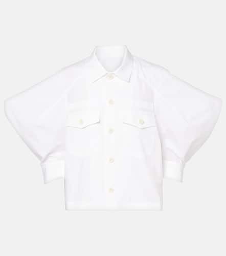 Sacai Balloon-sleeve poplin shirt - Sacai - Modalova