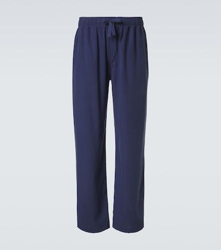 Pantalones rectos de seda - Saman Amel - Modalova