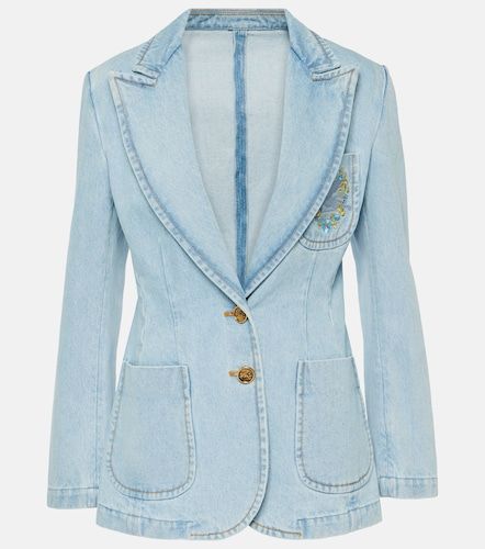 Etro Embroidered denim blazer - Etro - Modalova